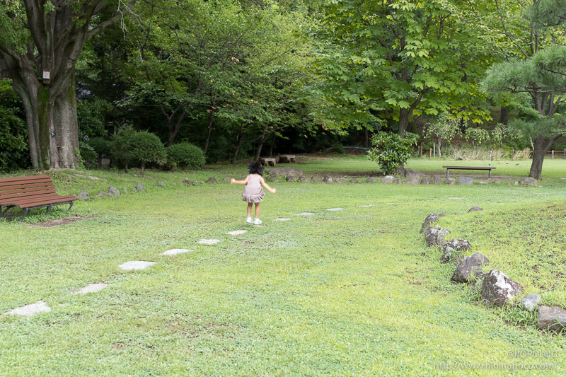 上田城公園内