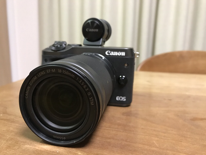 EOS M6のEVFキットの外観