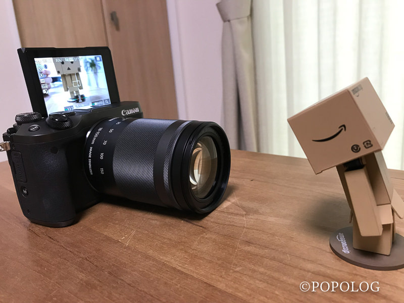 EOS M6 自撮り