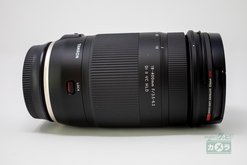 Tamron18400 黒をベースにした外観