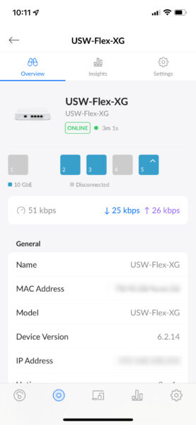 UniFi NetWork のiPhoneアプリ